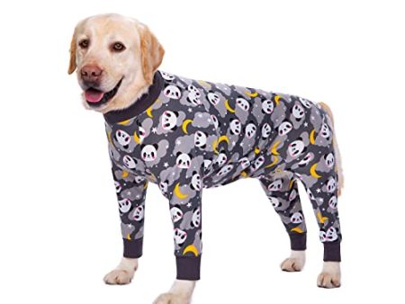 BT Bear Ropa Elástica para Perros Grandes - Protección y Comodidad (XXXL, Panda Gris) Reacondicionado For Sale