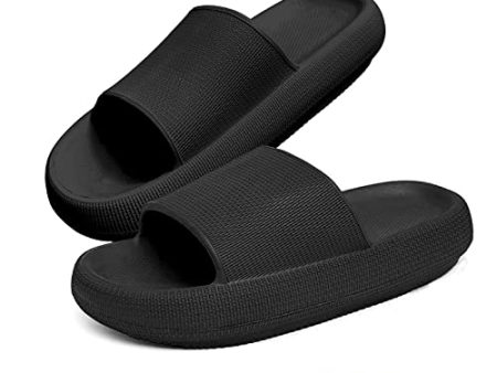 Talla: 39 40 - Zapatillas de Baño Unisex Cozislides Cloudyzz, Antideslizantes y Ergonómicas, Negro Online