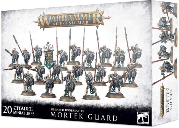 (Idioma Inglés) - Games Workshop - Warhammer Age of Sigmar: Guardia Mortek de Ossiarch Bonereapers For Sale