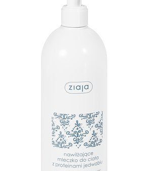 ZIAJA Loción Corporal Hidratante con Proteínas de Seda para Piel Seca y No Elástica - 400ml Embalaje Deteriorado For Sale