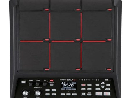 Pad de Sampleo de Percusión Roland SPD-SX — Innovador y Versátil, con 4 GB de Memoria Interna, Negro Online Sale