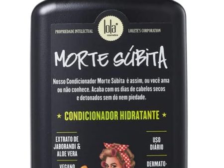 Lola From Rio Morte Súbita Acondicionador Hidratante para Todo Tipo de Cabello Seco y Dañado, Vegano, Libre de Crueldad, Sin Parabenos, Sin Sulfatos 250 ml Sale