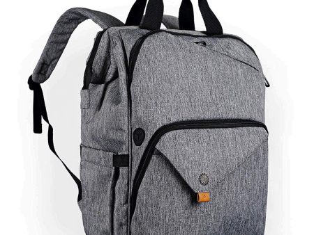 Hap Tim Mochila para Portátil de 15.6 pulgadas, Impermeable y Versátil para Hombre y Mujer - Gris For Discount