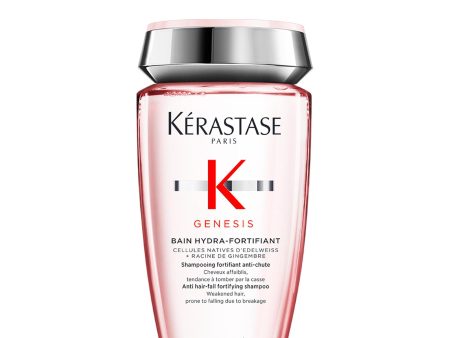 (Falta Tapón) - Champú Fortificante Anti-Caída Kérastase Genesis, Con Textura En Gel, Para Pelo Fino o Frágil, 250 ml Embalaje Deteriorado Hot on Sale