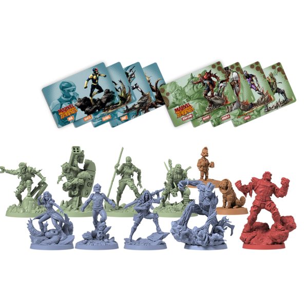 (Idioma Inglés) - Marvel Zombies: A Zombicide Game - Guardianes de la Galaxia - Enfrenta la Amenaza Zombi en el Espacio Profundo Supply