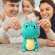 Zasjon Hucha Dinosaurio Personalizada para Niños - Hucha Grande y Resistente, Ideal para Regalos y Decoraciones Embalaje Deteriorado Online