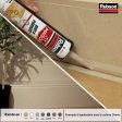 (Sin aplicador) Rubson Home — Sellador para madera de haya y parquet, sellador acrílico multiusos para todos los sustratos de madera y mampostería, juntas interiores, 280 ml Online now