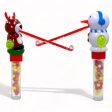 (1 Unidad Modelo Aleatorio) Mijoma Jolly Friends Dulce Navideño - Figura Divertida con Bola de Dextrosa y Tronco de Aire, Papá Noel, Reno o Muñeco de Nieve, 7g (Cad: 26 06 2025) For Cheap