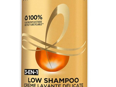 (Sin dosificador) - Champú L Oréal Paris Elsève Low Shampoo Crème Lavante Nutritive para Cabello Seco 400 ml Embalaje Deteriorado Online Sale