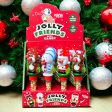 (1 Unidad Modelo Aleatorio) Mijoma Jolly Friends Dulce Navideño - Figura Divertida con Bola de Dextrosa y Tronco de Aire, Papá Noel, Reno o Muñeco de Nieve, 7g (Cad: 26 06 2025) For Cheap