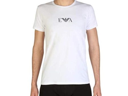 (Falta 1, Incluye 1) - Talla: XXL - Emporio Armani Underwear Emporio Armani Men s Basic - Essential Monogram T-shirt With Crew Neck, Camiseta para Hombre, Blanco (White) Embalaje Deteriorado Supply