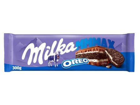 Tableta de chocolate Milka Oreo | Chocolate con leche con trozos de galletas Oreo | 100gr   3.5oz Embalaje Deteriorado For Cheap