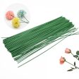 YSTrillion Alambre Floral Wire 100 Piezas Floral Tallos de Flores, Floristas Alambre de Tallo Floral para Arreglos de Flores, Ramo de Manualidades 40CM 22# Embalaje Deteriorado For Discount