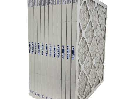 18x20x1 Furnace Filter MERV 8 Pleated Filters. Case of 12 For Sale