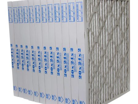 20x24x2 Furnace Filter MERV 8 Pleated Filters. Case of 12. Hot on Sale